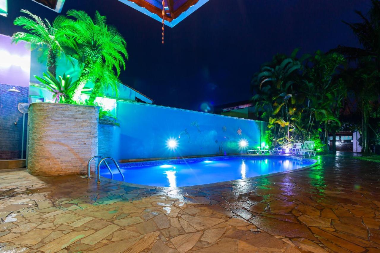 O Paraiso Em Peruibe Casa Para Ate 25 Pessoas Ngoại thất bức ảnh